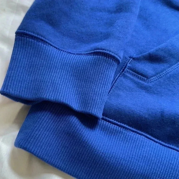 Under Armour Blue :Orange zip up hoodie size large - Picture 2 of 5